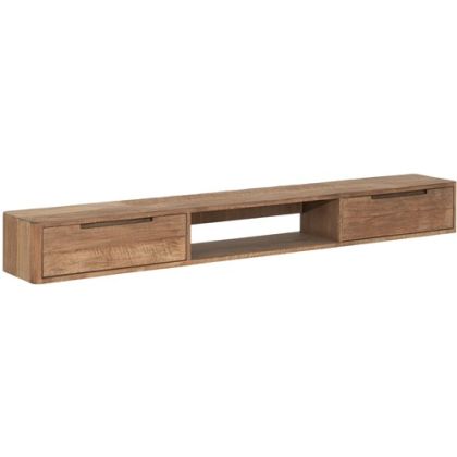 Mueble TV Bliss Colgante 2 Cajones, 200 Cm