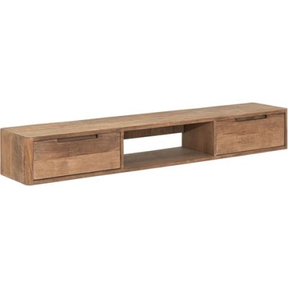 Mueble TV Bliss Colgante 2 Cajones, 160 Cm