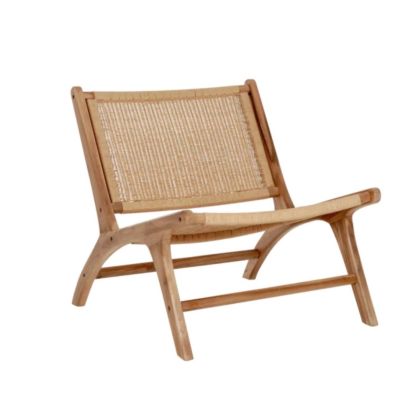 Lazy Loom Ethnic-Tropical Style Armchair, 69 Cm.