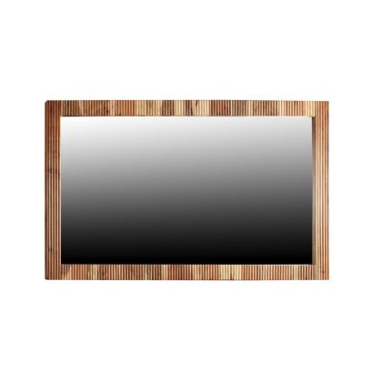 Espejo Bronx Madera de Acacia, 120 Cm