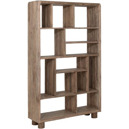 Estantería en madera de teca natural 195 cm