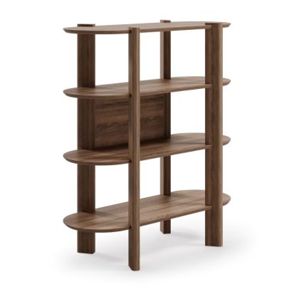 Estantería Madera Nogal, 130 Cm