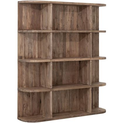 Estantería en madera de teca natural 140 cm