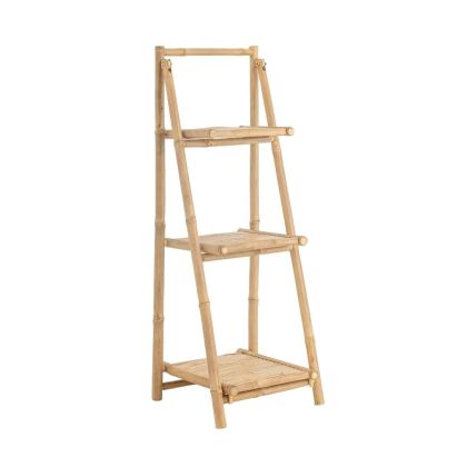 Estantería Toallero Madera Bambú Natural, 39 Cm