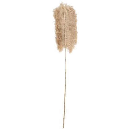 Hoja decorativa de sisal y caña 175 cm