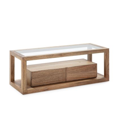 Mueble Televisión Moderno 2 Cajones