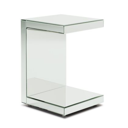 Mesa Auxiliar de Espejo - Agua, 40 Cm.