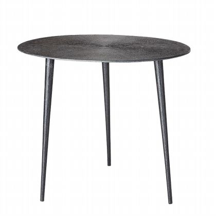 Mesa auxiliar Aluminio, Negro Industrial