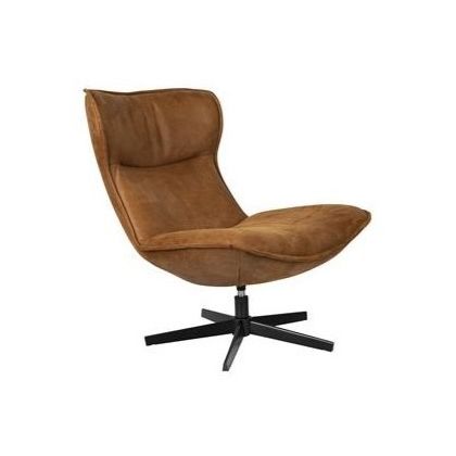Sillón Giratorio John Color Cognac 
