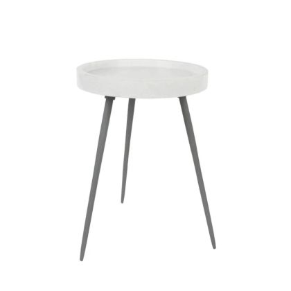 Mesa Auxiliar Karrara Blanco