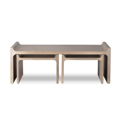 J/3 Mesa Centro Madera Mango, 120 Cm