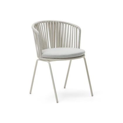 Silla Exterior Saconca Blanco, 59 Cm