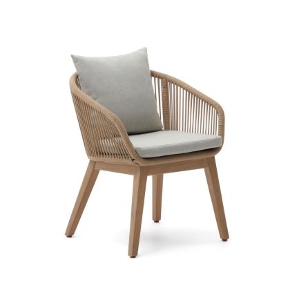 Silla Exterior Portalo Estilo Nórdico, 76 Cm