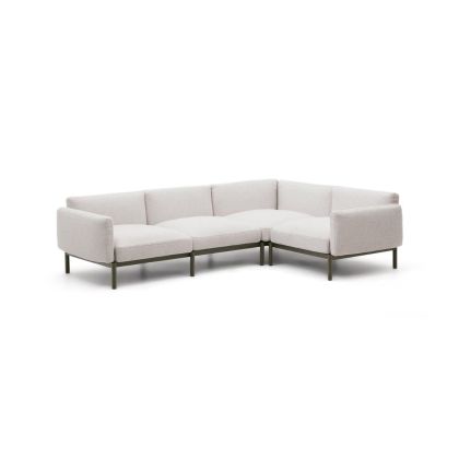 Sofá Modular Rinconero Sorells 5 plazas Beige