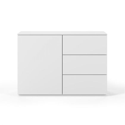 Aparador Join Modular Lacado Blanco, 120 Cm