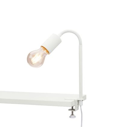 Lámpara De Brazo Ø 1X SIN E27 10W BLANCO