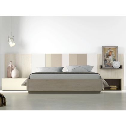 Dormitorio Matrimonio con Cabecero Multicolor