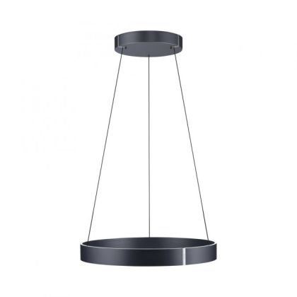 Lámpara Colgante Metal Gris, Ø70 Cm