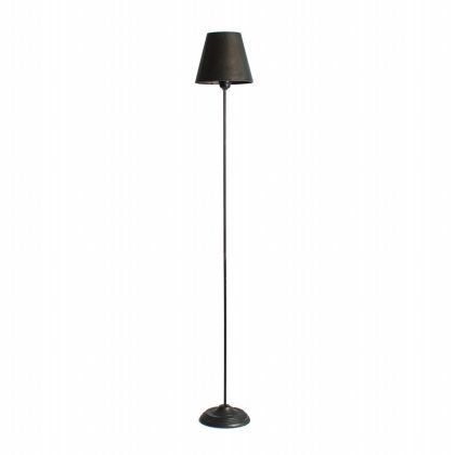 Lámpara De Pie Negro  Hierro, 20 Cm
