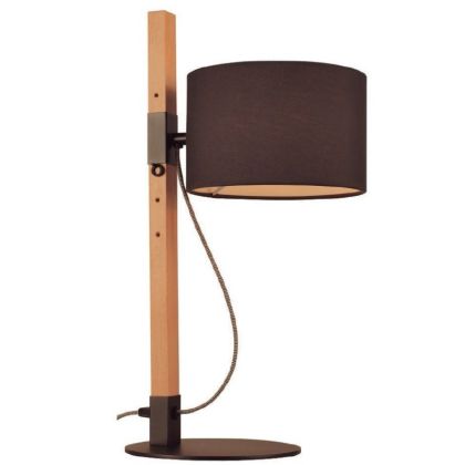Lámpara De Sobremesa Negro Riu, 20 Cm