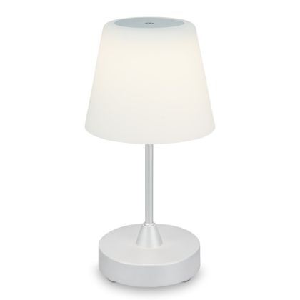 Lámpara De Mesa Portátil Módulo Led Blanco, 30 Cm