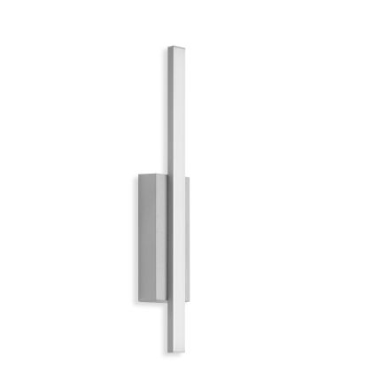 Telefunken Foco Exterior Led Metal/Plástico Plata, 37 Cm