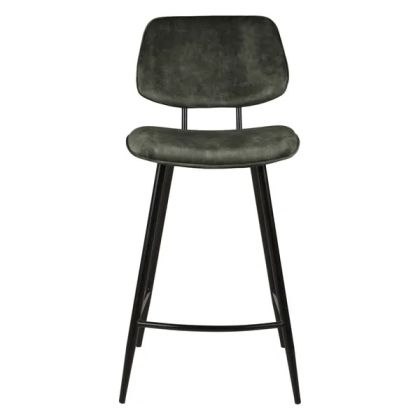 Taburete Alto Lizzy Verde Oscuro