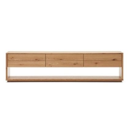Mueble TV 3 Cajones Alguema Estilo Nórdico, 200 Cm
