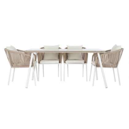 Set Mesas Sillones Estilo Moderno