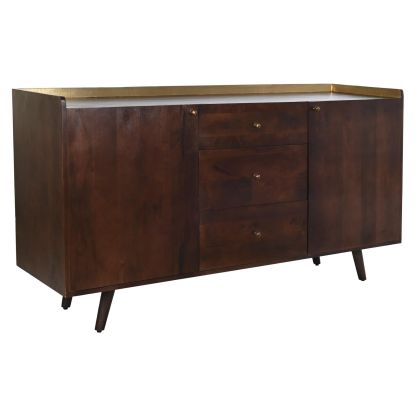 Aparador Madera Metal, 150X43X80