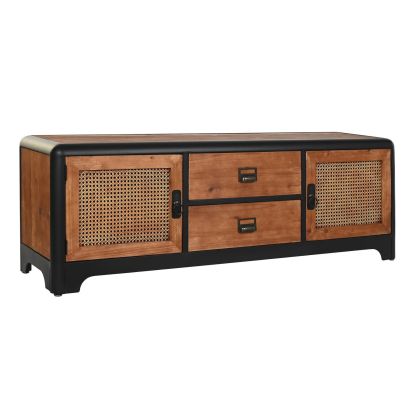 Mueble de TV Estilo Industrial-Vintage, 150 Cm