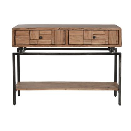 Consola con Cajones Madera