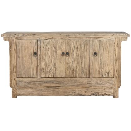Aparador Madera Olmo Macizo 177X46X90 Natural