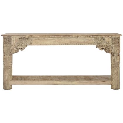 Consola Madera Tallada 194X44X91'5 Cm