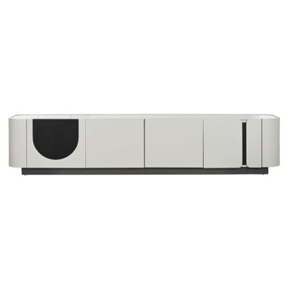 Mueble TV Mármol Beige, 200X40X42 Cm