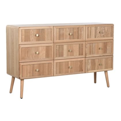 Natural Pine Chest of Drawers, 120 Cm