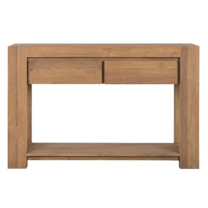 Recycled Teak Wood Console 120X40X78 Cm