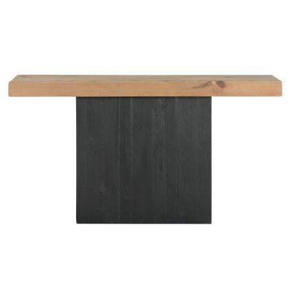 Recycled Pine Wood Console 140X40X75 Cm