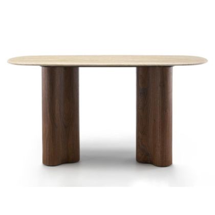 Brown Granite Console Table 150X40X78 Cm