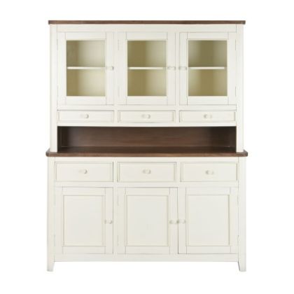 Vitrina Madera Mango 150X45X190 Crema