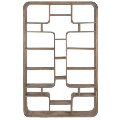 Estantería Madera Teca Reciclada 140X30X220 Natural
