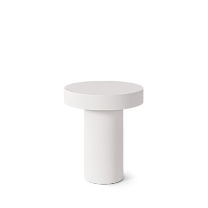 Mesa Auxiliar Jardín Mirko Blanco