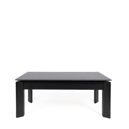 Mesa Centro Elevable Oliver Gris Negro