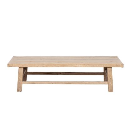Mesa Centro Madera Pino Natural, 175 Cm