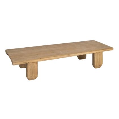 Mesa Centro Madera Pino Recuperada 178 X 69 X 35 Cm