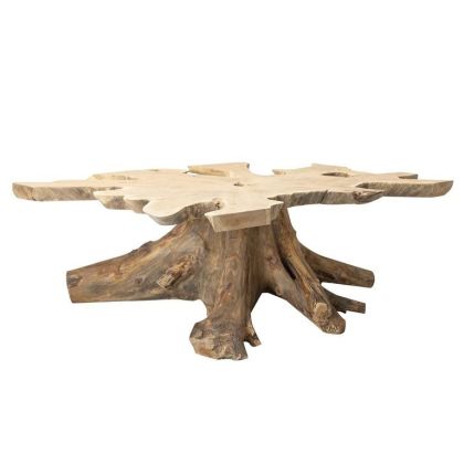 Mesa Centro Owiot Madera Raíz Natural, 160 Cm