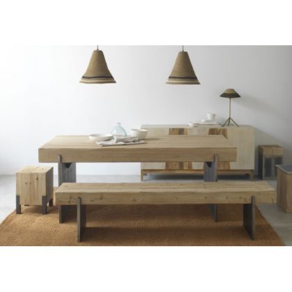 Mesa Comedor Chapa Madera 