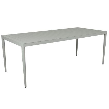 Mesa Comedor Aluminio Verde, 195 Cm
