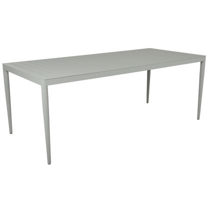 Mesa Comedor Aluminio Verde, 195 Cm