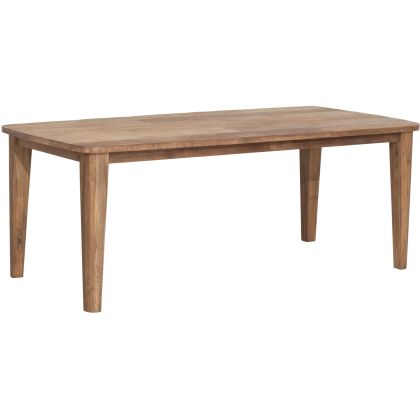 Mesa de comedor en madera de teca reciclada 225 cm
